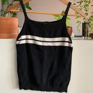 brandy melville knitted tank top